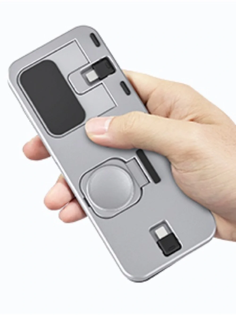 3-in-1 foldable charging station compatible with iPhones, Apple Watches,AirPods.